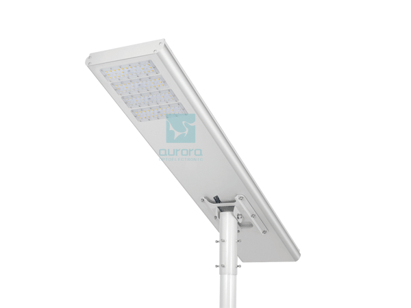 80w all-in-one solar integrated street light supplier with LiFePO4 battery