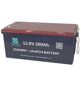 Aurora power rechargeable 12v 200ah LiFePO4 battery pack