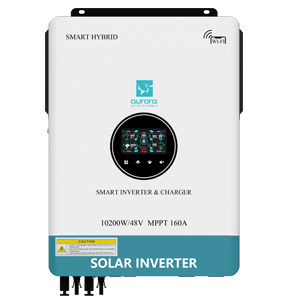 Aurora 10.2kw Hybrid High Frequency On/off Grid Solar Inverter 